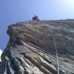 zweitletzte Seillänge